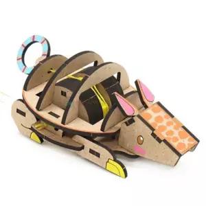 고무동력 조립식 아르마딜로 만들기 1인용 실험원리 방과후학습 공기로켓 캠핑장난감