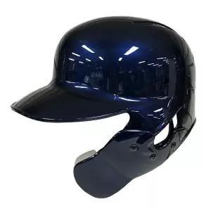 엑스필더 초경량 유광 외귀 MLB 스타일 검투사 타자헬멧 N 네이비 마우스가드 포함 탈착가능