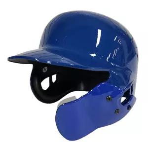 엑스필더 초경량 유광 양귀 MLB 스타일 검투사 타자헬멧 B 블루 마우스가드 포함 탈착가능