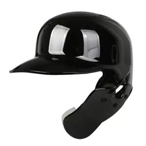 엑스필더 초경량 유광 외귀 MLB 스타일 검투사 타자헬멧 BK 블랙 마우스가드 포함 탈착가능