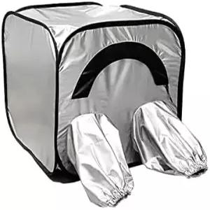 포토하이 다크룸 4X5 5x7 대형 포맷 카메라 필름 교체 텐트 백 초경량 퀵 폴드 스몰 팩 0.6kg/1.3파운드