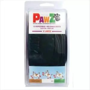 [반려] 포우즈 라텍스 천연 XL 애견신발-그린