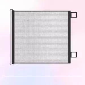 [반려] 가림막 강아지안전문 무타공 롤스크린 현관문 높이