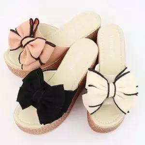 인기상품 여성 굽샌달 실내화 통굽 슬리퍼 회사 웨지힐 [W66AC29_260331]