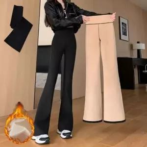 여자 겨울 따뜻한 기모 안감 부츠컷바지 방한바지