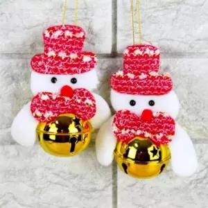 장식 소품 크리스마스 선물 파티 딸랑이 눈사람