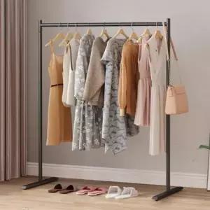 [JED] 블랙 행거 일자형 옷걸이 100cmx130cm