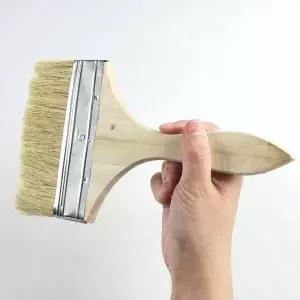 [골드스마일]브러쉬 평붓 페인트 붓 납작 붓 대형 페인트 에이치플러스몰 넓은