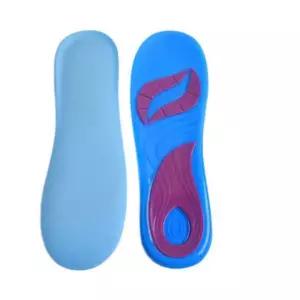 소프트한 신발깔창 남성용 여성용 프리 우레탄 젤깔창 블루 여성용