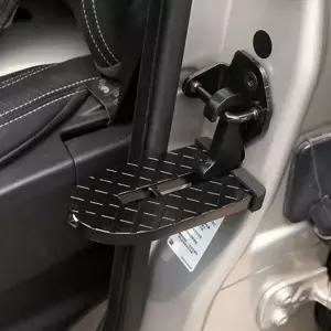 [콩심팥심]걸이형 알루미늄 자동차 2in1 미끄럼 방지 도어 스텝 문고리발판