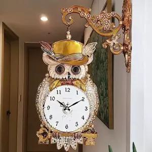 [콩심팥심]황금열쇠 부엉이 양면시계