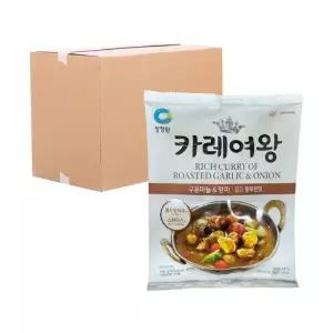 [박스] 청정원 카레여왕 구운마늘 양파 108g 16입