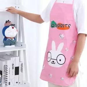 화방 앞치마 미술 미술보호복 미술토시 토끼 화