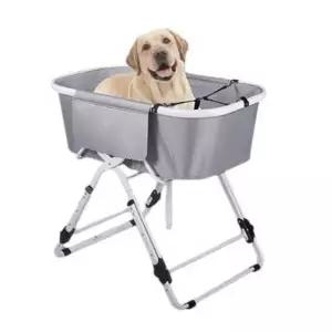 접이식 강아지 욕조 스탠딩 반려동물 가정용 펫미용