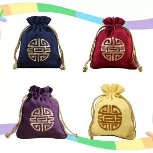 [골드스마일]전통 오색 복주머니 선물 소품