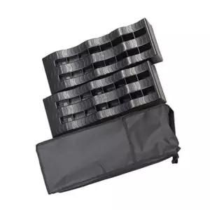 캠핑카고정블럭 카라반 레벨러 3단 전용가방 캠핑카 주차 차박 2P