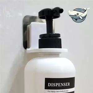 [콩심팥심]샴푸 디스펜서 벽부착 홀더 세면대 구성품 세트