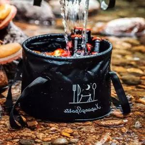 버킷 라운드 캠핑물통 캠핑 접이식 20L 물통 캠핑물통