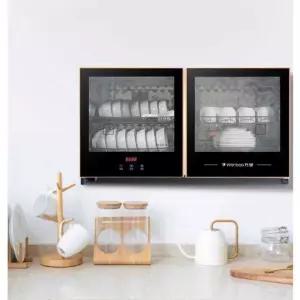 대용량 식기 건조기 젖병 도마 살균기 UV 열풍 소독기