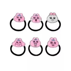 [반려] 헤어 6개 토끼 초등 짱짱한 머리끈 줄 학생