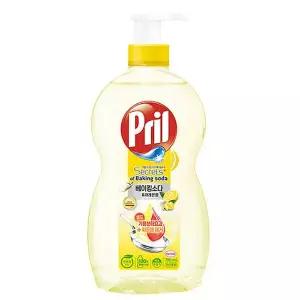 프릴 베이킹소다 주방 세제 700ml 퓨어레몬 과일세척 아기주방세제