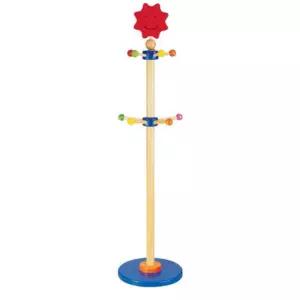 원목 햇님 2단 아기방 옷걸이 어린이날 유아용옷걸이 아기방꾸미기 이쁜옷걸이