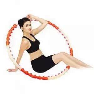 훌라후프 자석내장 지압 뱃살운동기구 허리운동 여성