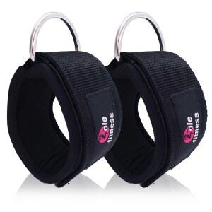 발목보호대 조정 가능한 발목 스트랩 랩 두꺼운 네오프렌 케이블 기계에 대 한 패딩 glute 피트 허벅지 다리 강도 운동 팔목 지원