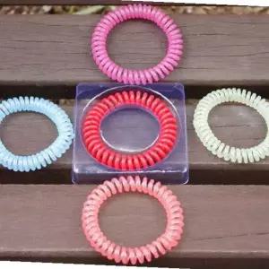 손목착용 나선형 코일 천연오일 향기 야외활동 모기차단 밴드 캠핑 등산 낚시 해충