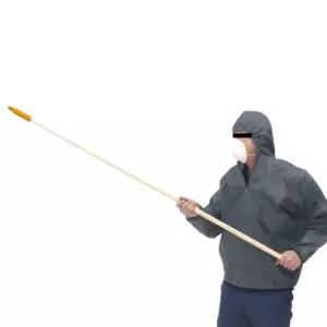 [콩심팥심]도장용품 페인트 로라대 나무 노랑손잡이 신형 155cm