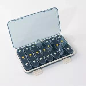 약품용기 휴대용 약통 알약통 위클리 케이스