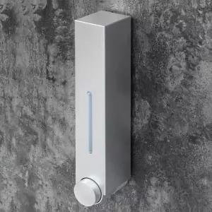 [콩심팥심]디스펜서 푸시형 손세정기 욕실 주방 세제 실버