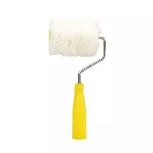 [콩심팥심]도장용품 페인트 수성로라 노랑롤러 4인치 너비 10cm