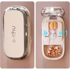 다온나들  자르기 컷팅 커팅기 휴대요 약가위 약보관함 소분 알약 분쇄 케이스