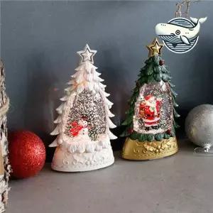 [콩심팥심]크리스마스 조명 장식 나무 스노우볼 산타 인형 성탄절소품