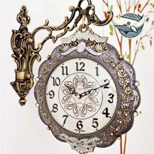 앤틱 양면 벽시계 고급스러운 인테리어 장식