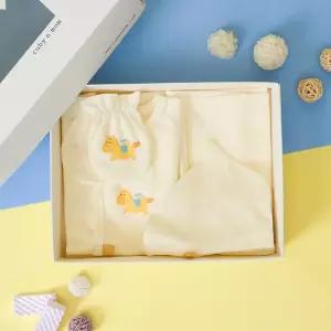 [달퐁]큐비앤맘 포니 메쉬 출산선물세트 배냇저고리 손싸개 속싸개 모자 임산부선물