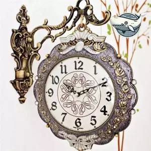 앤틱 양면 벽시계 고급스러운 인테리어 장식