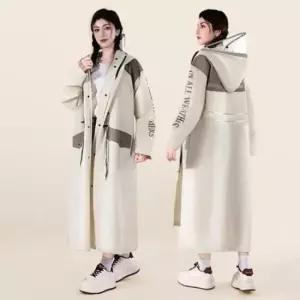 [SBD] 전신 코트형 레인코트 우비 오버핏 롱 패션 비옷
