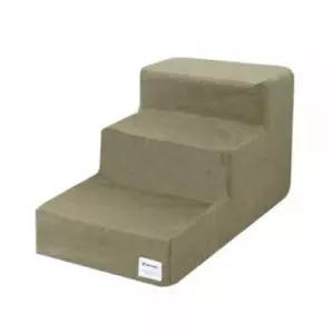 [반려] 스텝 패브릭 슬개골 올리브 3단 계단 애견 1P 강아지