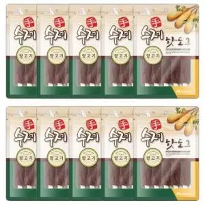 [반려] 수제 핫도그 100g 양고기 10P 강아지 애견 껌간식