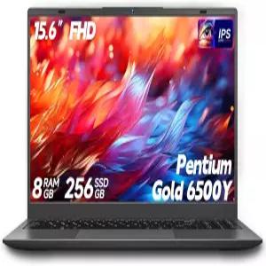 블루잉 노트북 컴퓨터 8GB RAM SSD 골드 6500Y 비트 N5095 최대 3.4GHz 15.6인치 FHD IPS 디스플레이