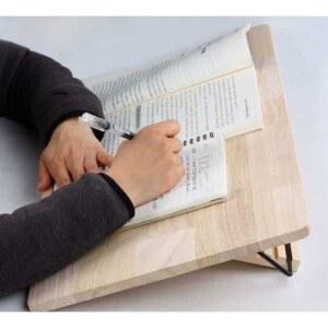 튼튼한 와이드 독서대 필기대 책받침대 원목 필기