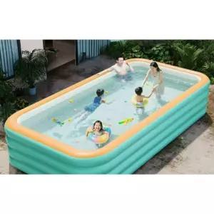 에어바운스 수영장 초대형 물놀이 머드 얕은 풀장 휴가 야외 볼풀장 워터