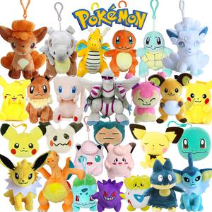 포켓몬 키링 가방고리 인형 피카츄 님피아 잠만보 냐스퍼 디아루가 먹고자 푸린 삐삐 대굴레오 팬텀 뮤 마릴 누오 지라치 망나뇽 애착 포켓피스 인형