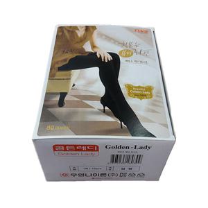 골든레디 타이즈 10개/80데니아/학생스타킹