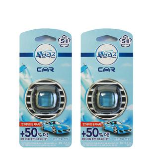 페브리즈 차량용 맑은하늘바람2.2mlx2개 방향제