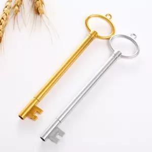 열쇠볼펜 써클 인쇄가능 키 열쇠모양 행운 캐릭터 특이한 예쁜 볼펜 펜