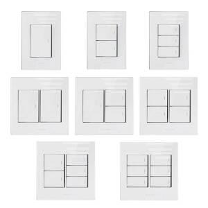 나노전기 크리스탈 블랙 램프형 스위치 매입형스위치 1구 2구 1로 3로