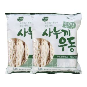사누끼우동 1.25kg 2개 /면사리 우동사리 냉동면